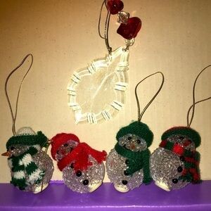 Snowmen Ornaments